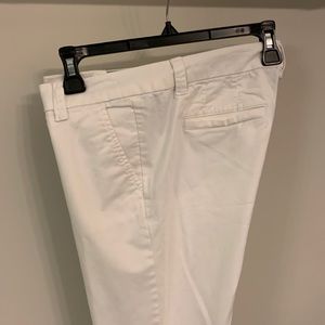 Women’s cotton/spandex ankle length cotton casual pant with pockets